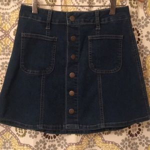 Alter’d state jean skirt